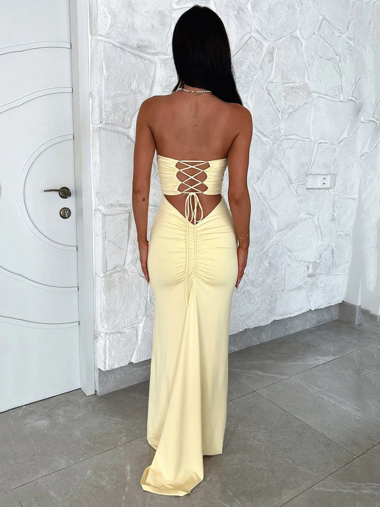 Elysian Glow Maxi Dress ✨