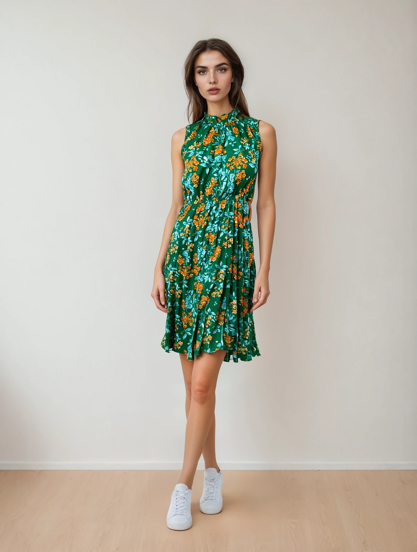 Meadow Muse - 2025 Spring/Summer Sleeveless Dress