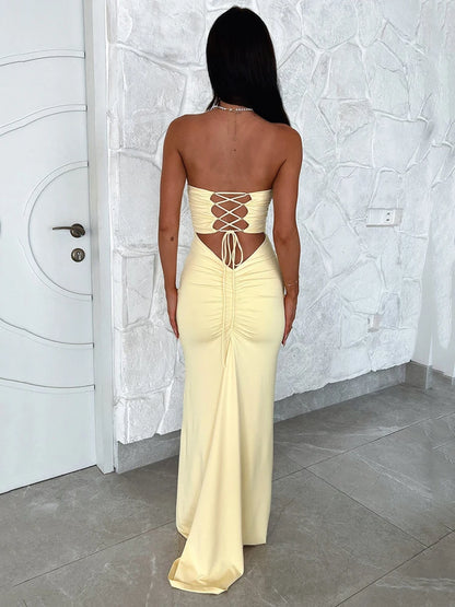 Elysian Glow Maxi Dress ✨