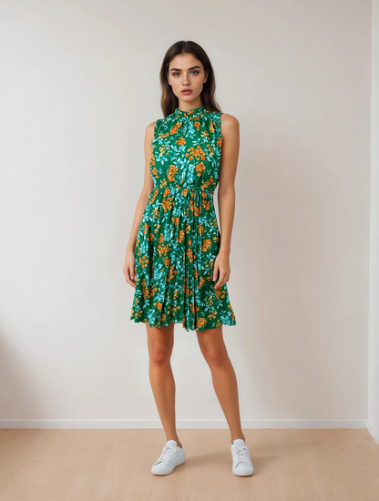 Meadow Muse - 2025 Spring/Summer Sleeveless Dress